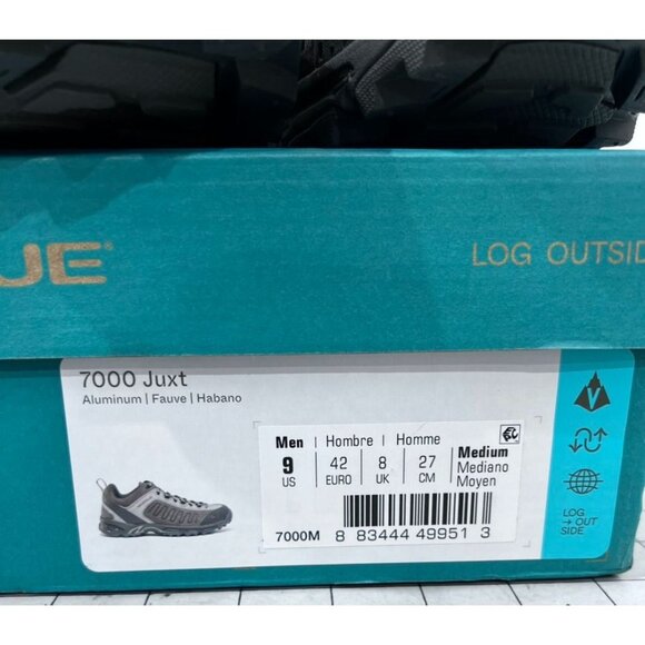 Vasque Juxt 7000 Men's Hiking Shoes Mens Medium Aluminum/Fauve/Habano Size 9 - Picture 3 of 8